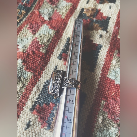 Ring Vintage Sterling Silver .925 - Picture 9 of 10